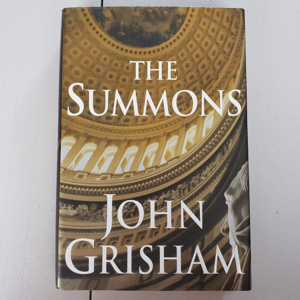 The Summons John Grisham First Edition Hardcover Legal Thriller 2002 Doubleday